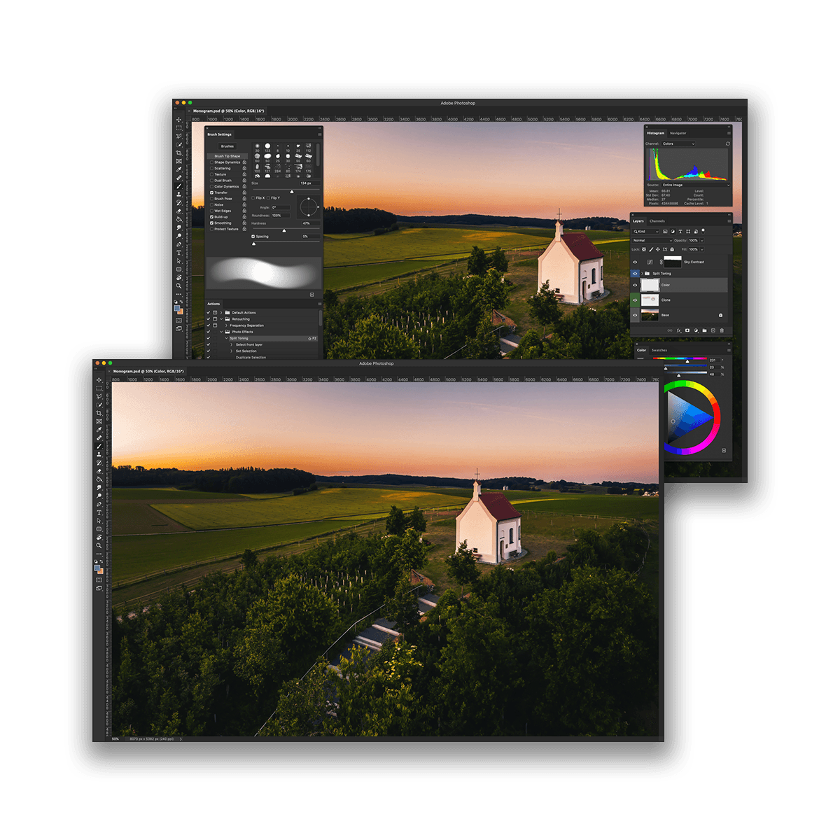 Creative Console integrates with your favorite photo editing apps, including Lightroom Classic and Capture One.