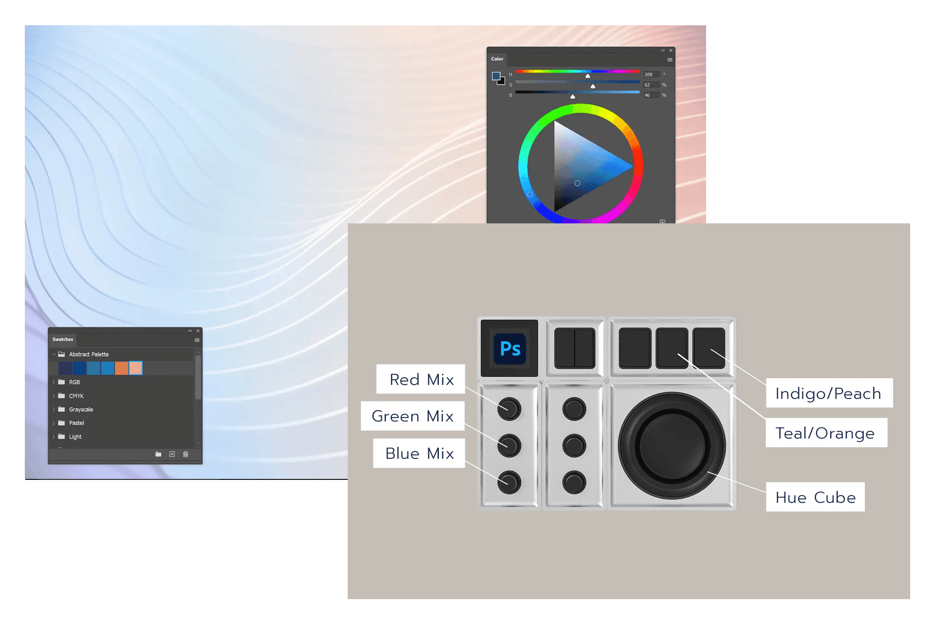 ADD A PERSONAL TOUCH WITH COLOR SWATCHES