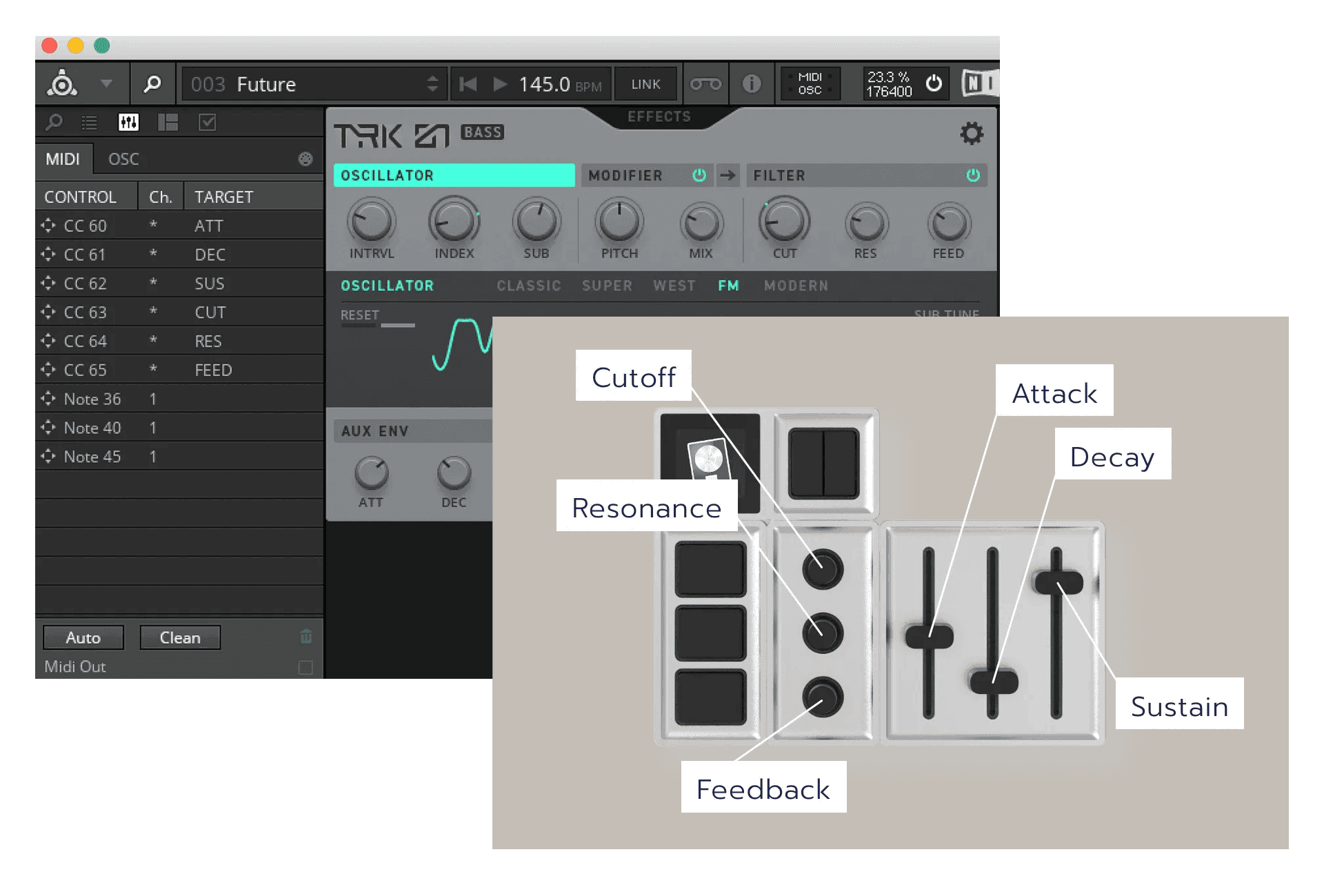 SOUND DESIGN AND PATCH CONTROL