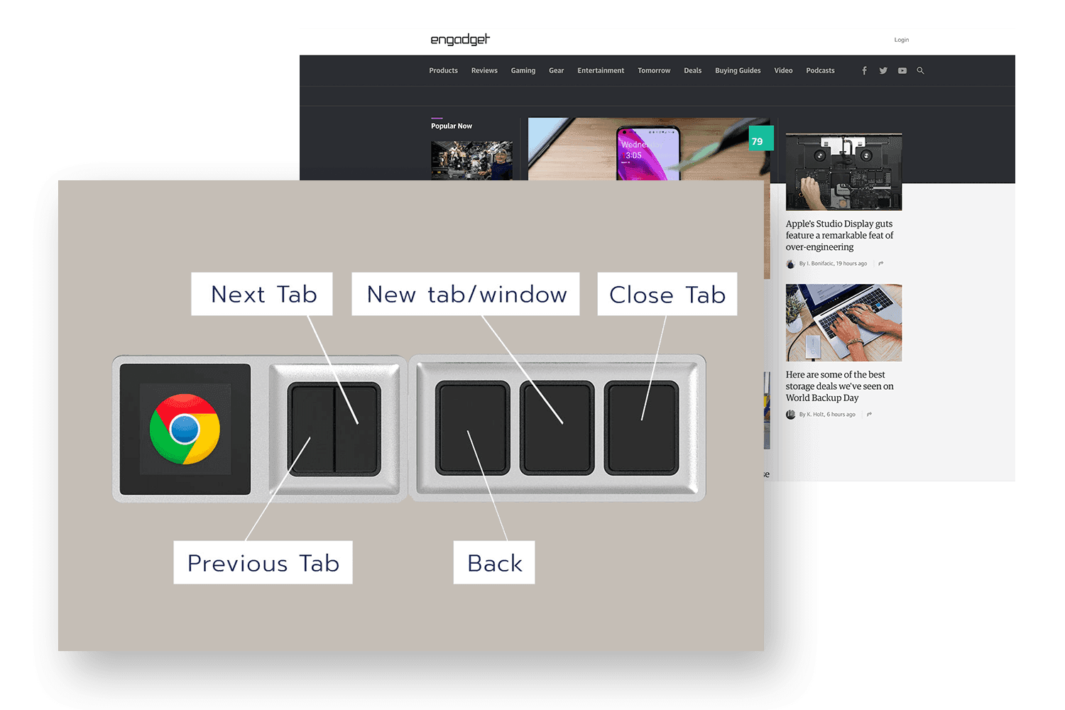 Browse the web with ease.
