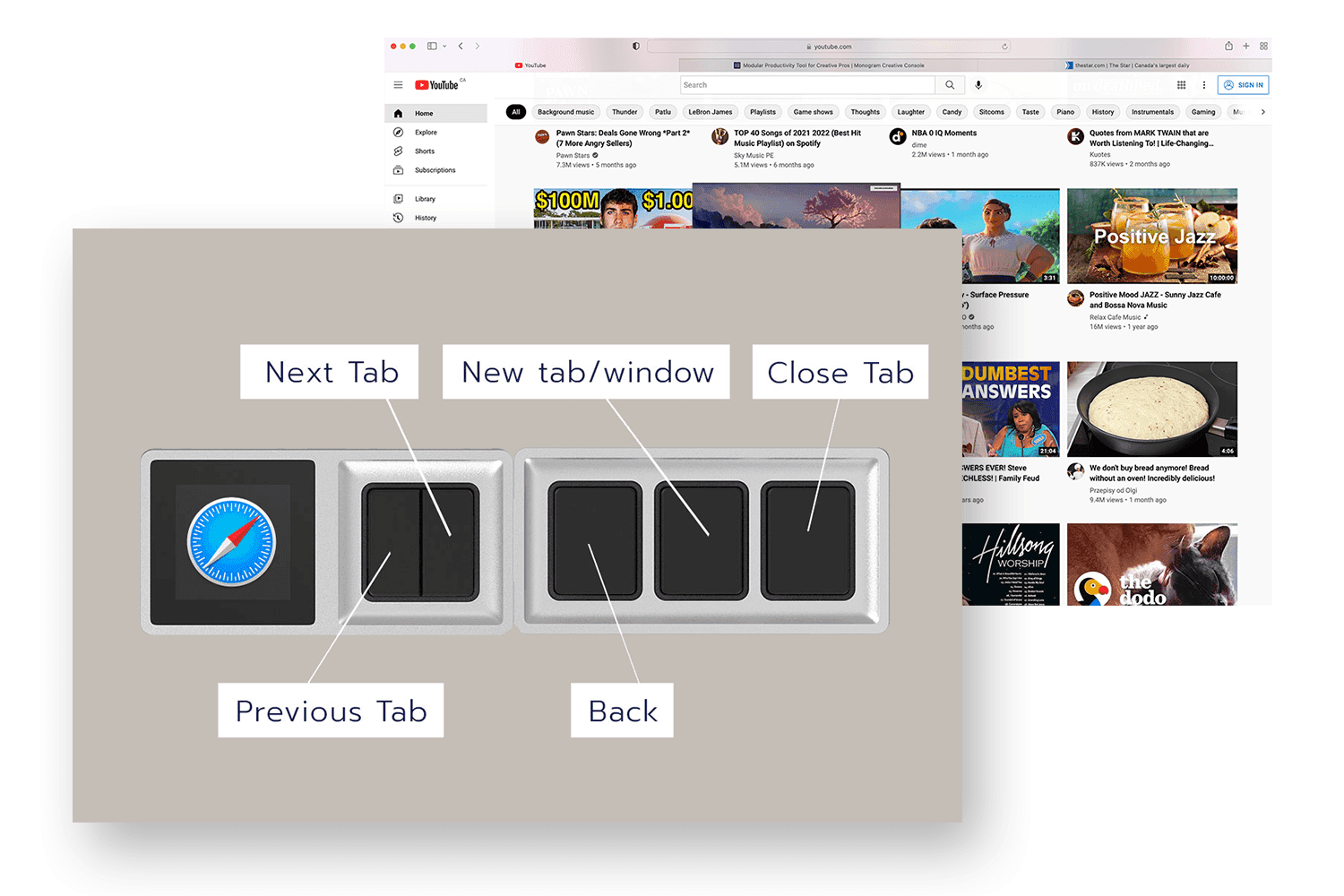 Browse the web with ease.